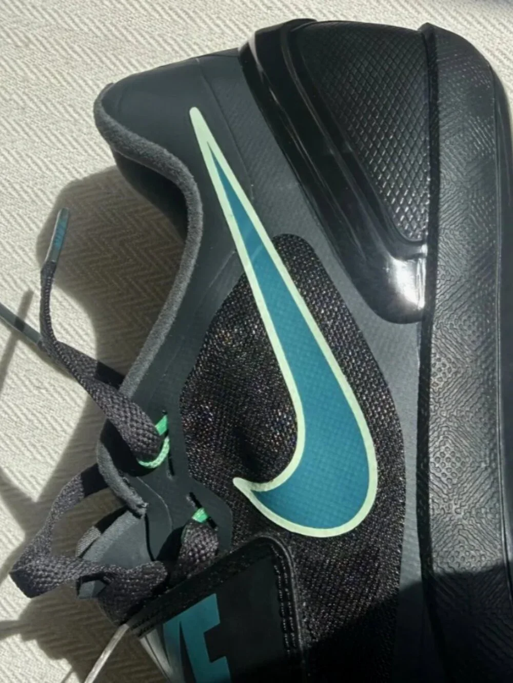 Nike Zoom Rotational 6 Track Field Throwing Shoes Men's Black Spruce FZ Sz 8.5